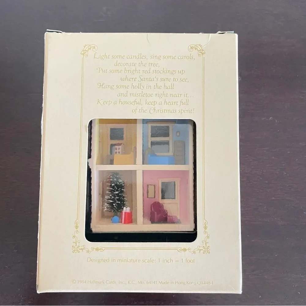 Hallmark 1984 First In Series Collectible Keepsake Christmas Ornament NIB